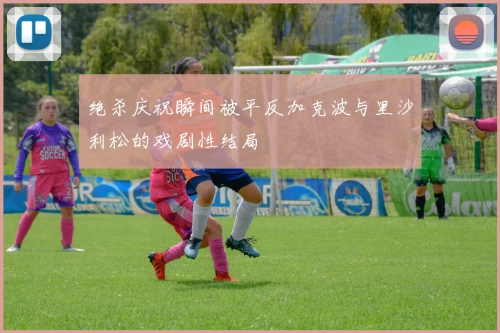 绝杀庆祝瞬间被平反加克波与里沙利松的戏剧性结局